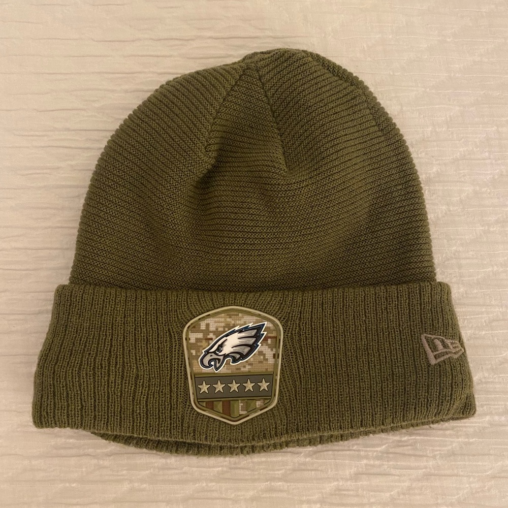 Official Pro Shop Philadelphia Eagles Beanie Hat- Salute to Service